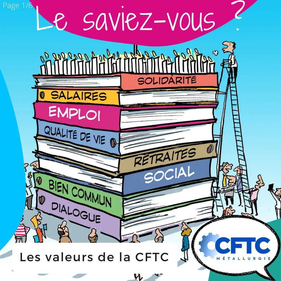 Les valeurs de la CFTC ๐๏ธ๐ต Les valeurs de la CFTC ๐๏ธ๐ต