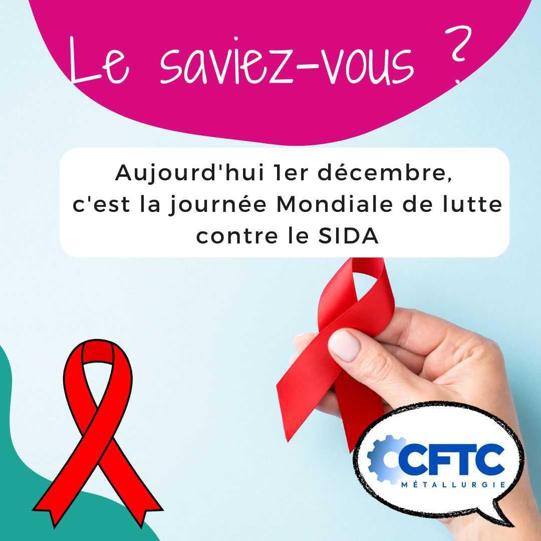 Journée mondiale de lutte contre le sida🎗️