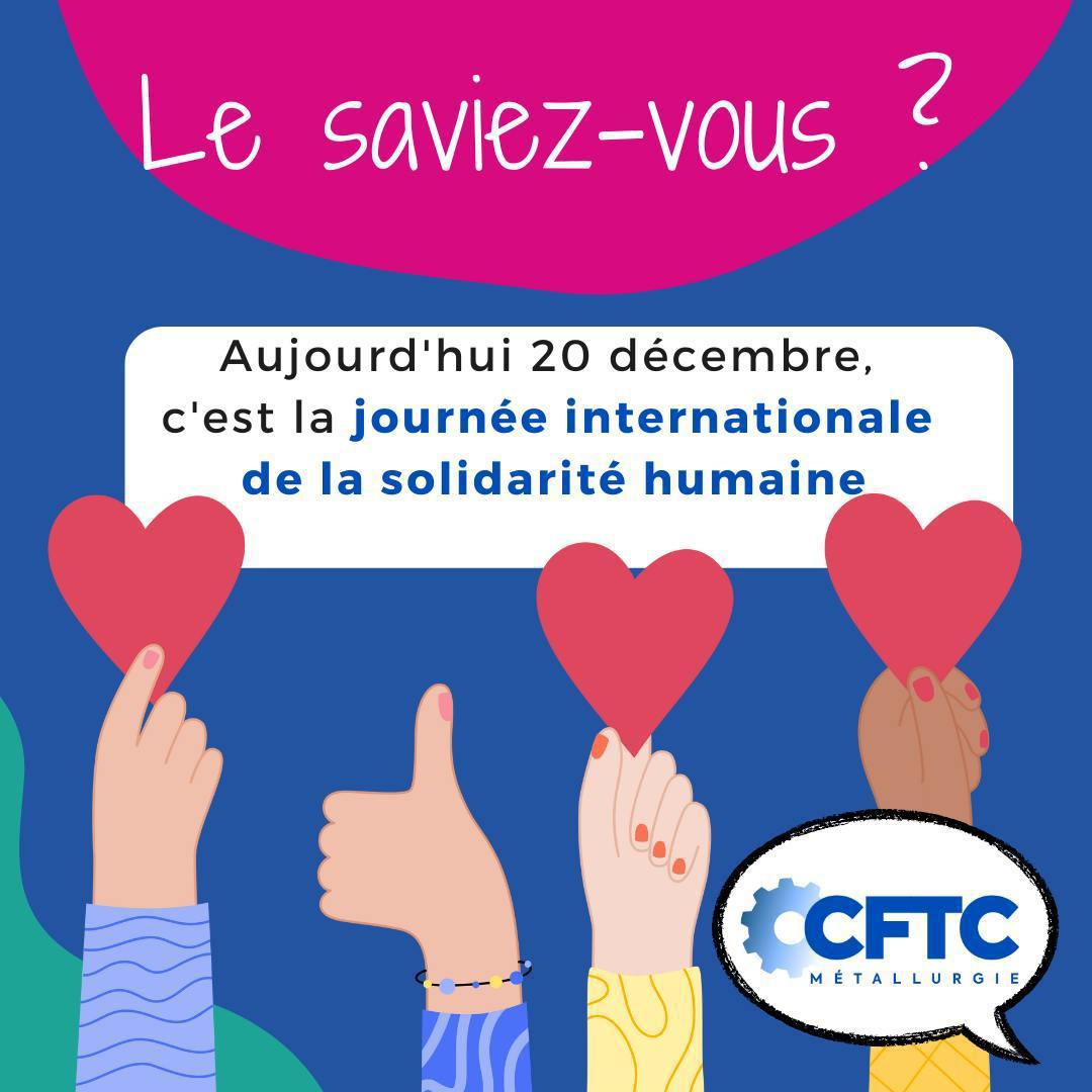 Journée de la solidarité humaine
