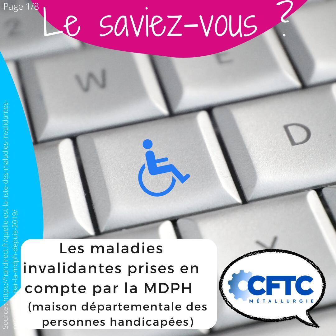 Les maladies invalidantes Les maladies invalidantes