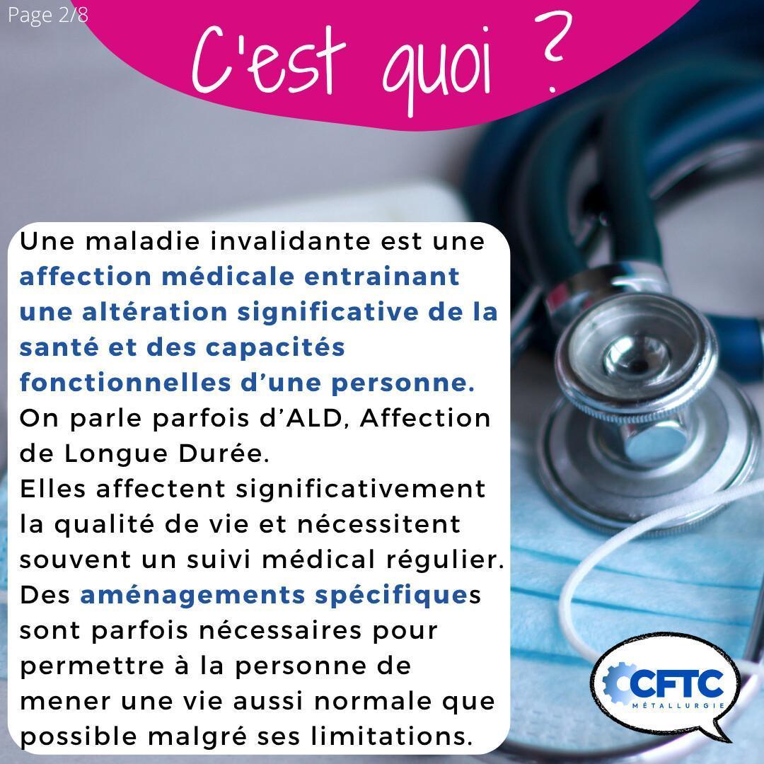 Les maladies invalidantes