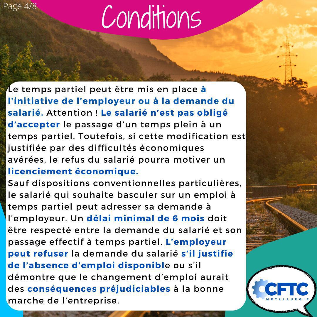 Le travail à temps partiel Le travail à temps partiel