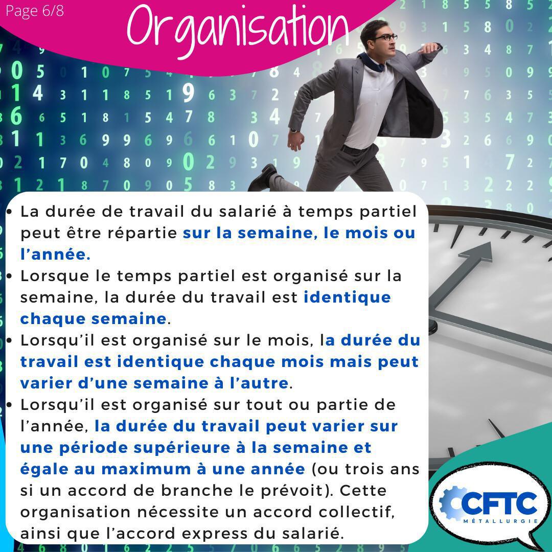 Le travail à temps partiel Le travail à temps partiel