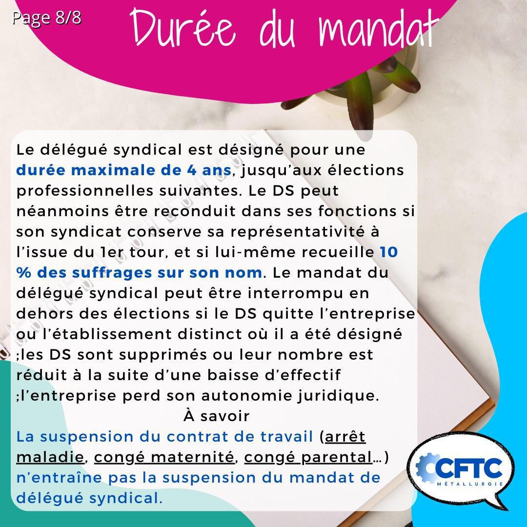 Le ou la délégué(e) syndical(e)