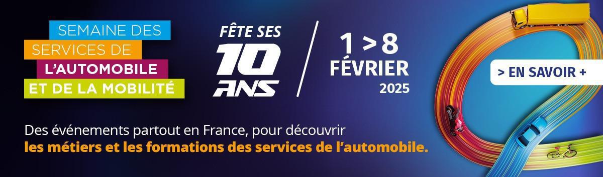 Du 1er au 8 février : 10ème Semaine des Services de l’automobile