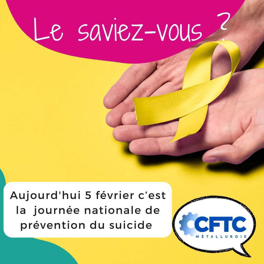 Journée nationale de prévention du suicide