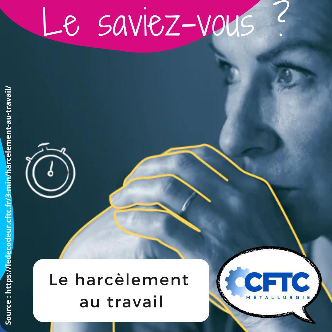 Le harcèlement au travail Le harcèlement au travail