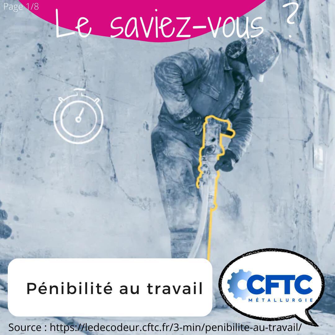 Pénibilité au travail Pénibilité au travail