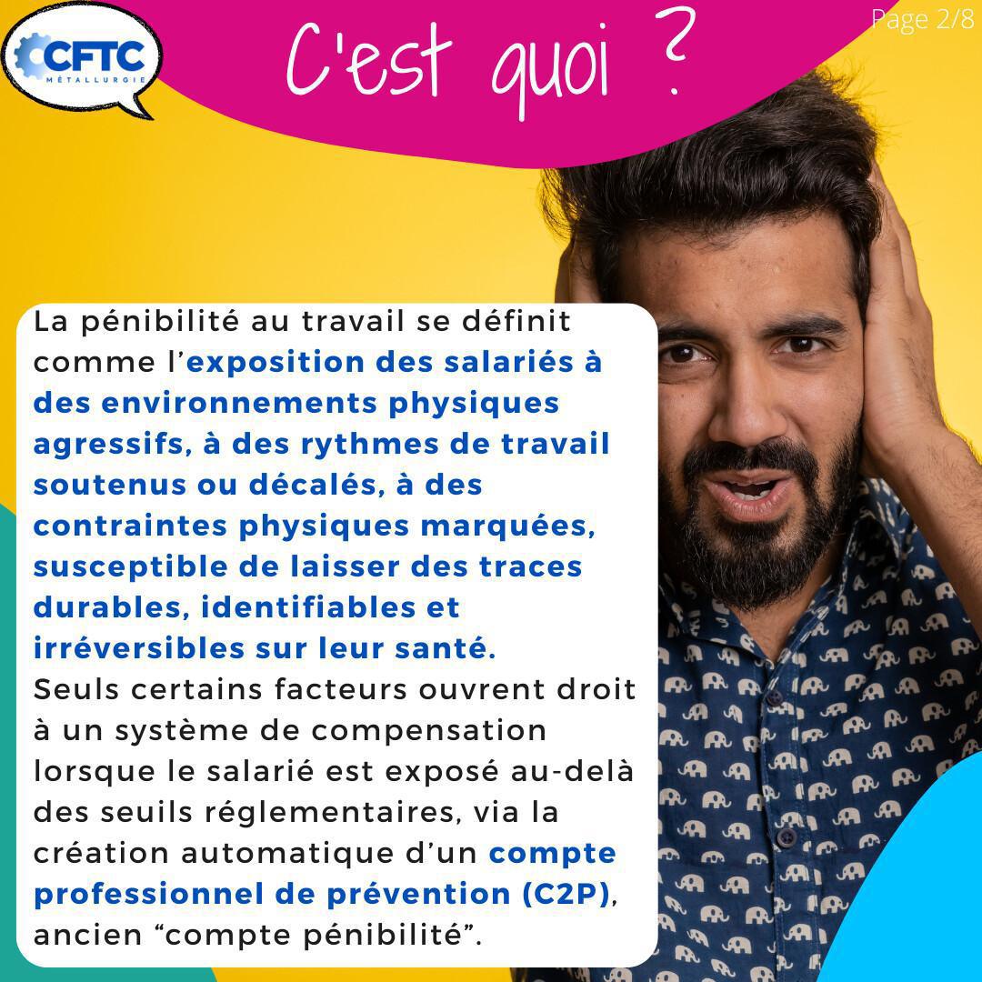 Pénibilité au travail Pénibilité au travail