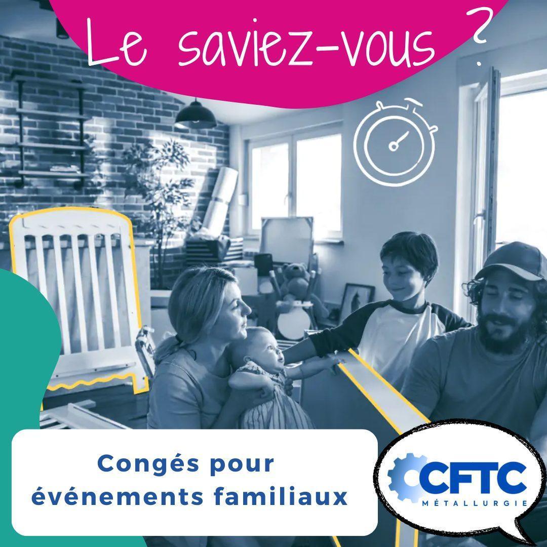Le congé pour événement familial Le congé pour événement familial
