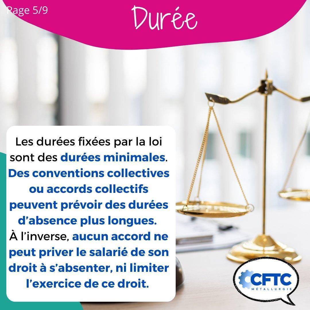 Le congé pour événement familial Le congé pour événement familial
