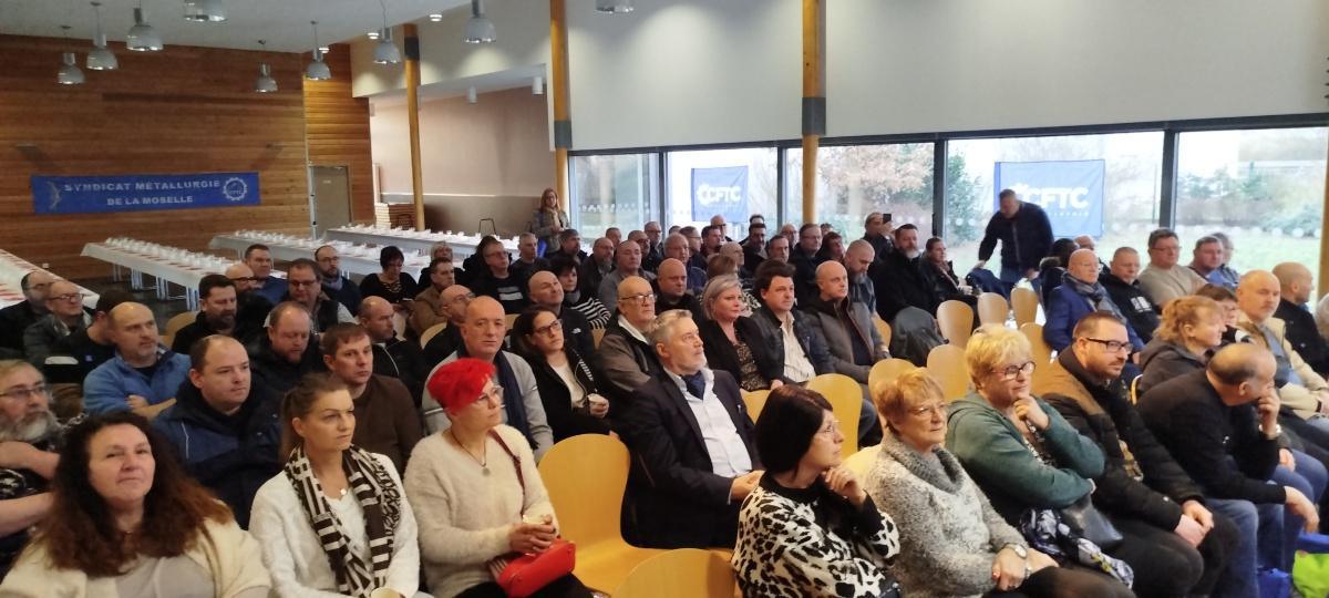 Un congrès sous le signe de la réussite pour la CFTC Métaux Moselle !