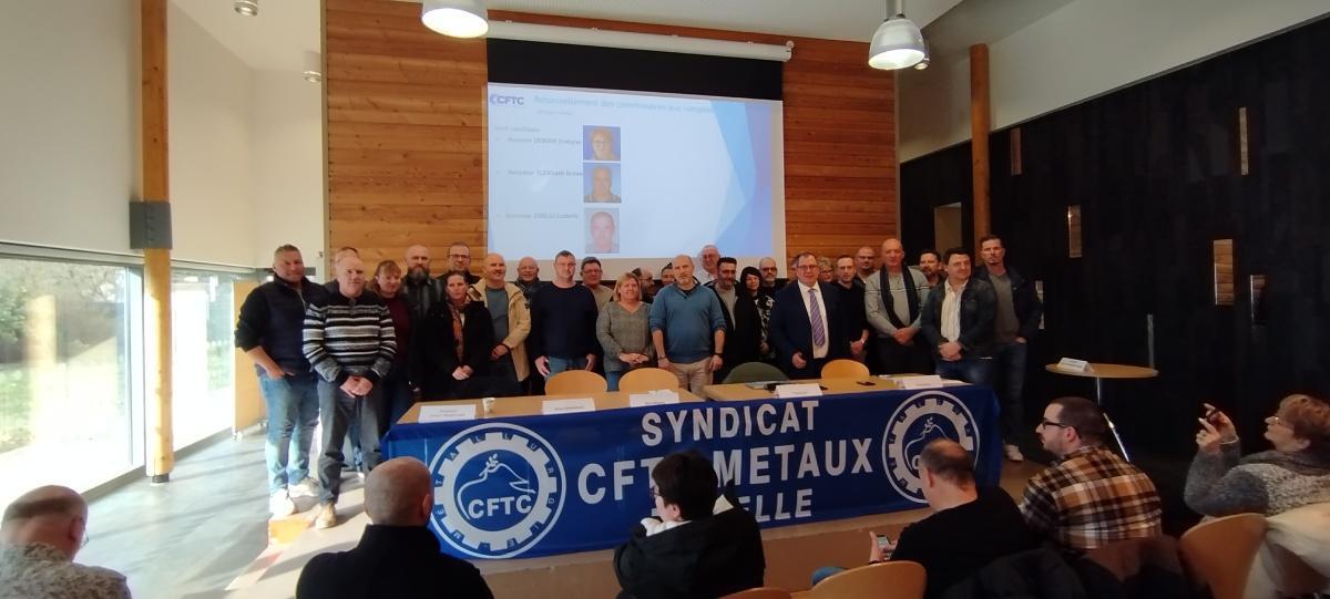 Un congrès sous le signe de la réussite pour la CFTC Métaux Moselle !