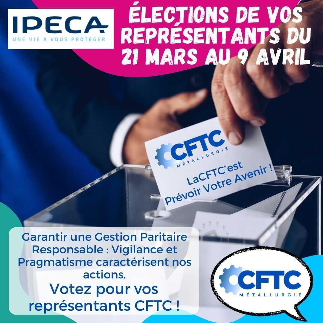 Elections IPECA prévoyance du 21 mars au 9avril