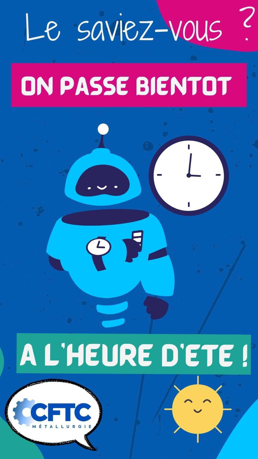 Passage à l'heure d'été : c'est bientôt !