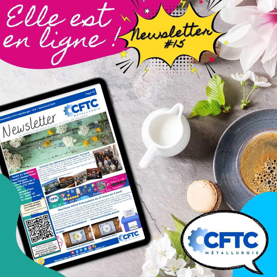 📰Newsletter #15 mars/avril 