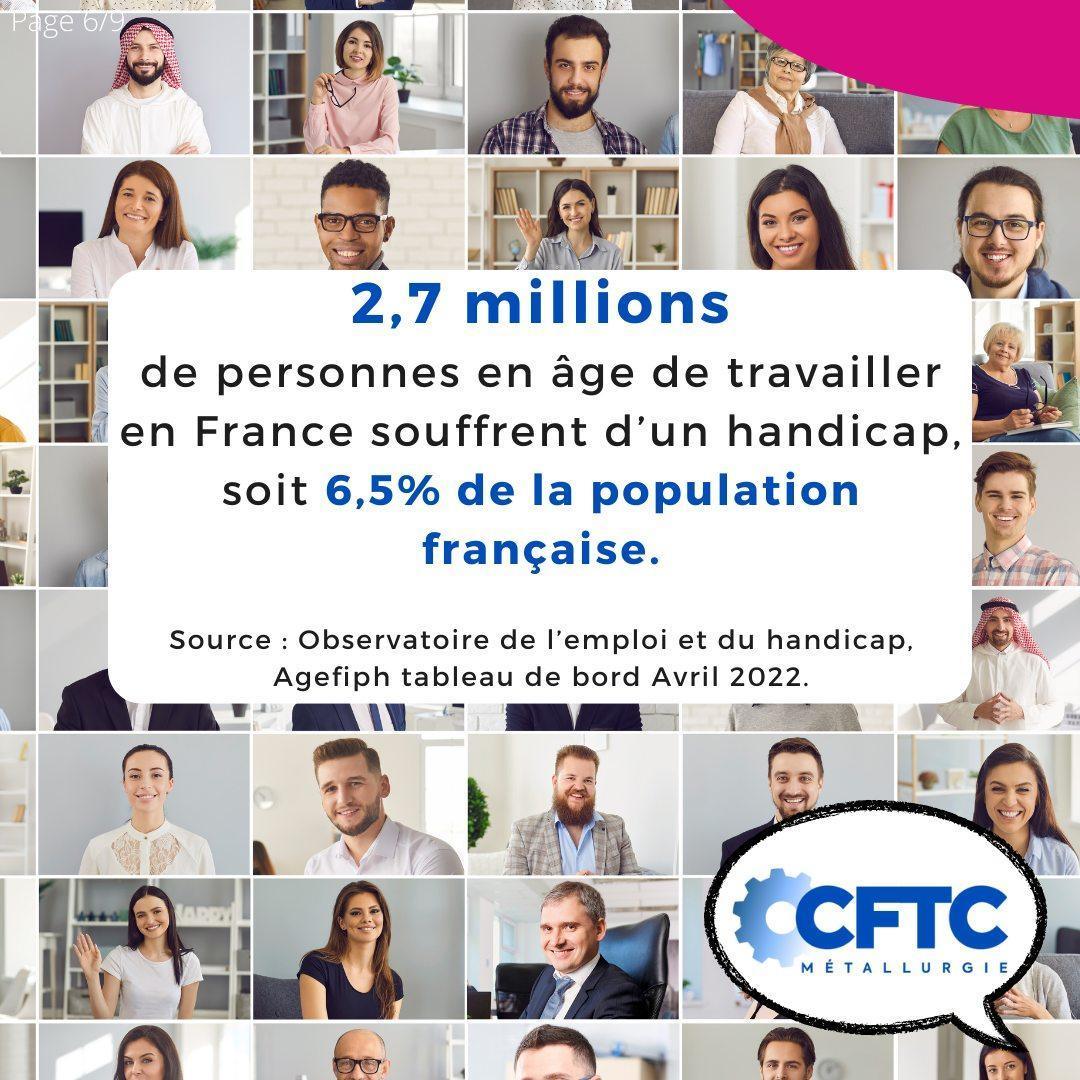 L'emploi des travailleurs handicapés L'emploi des travailleurs handicapés