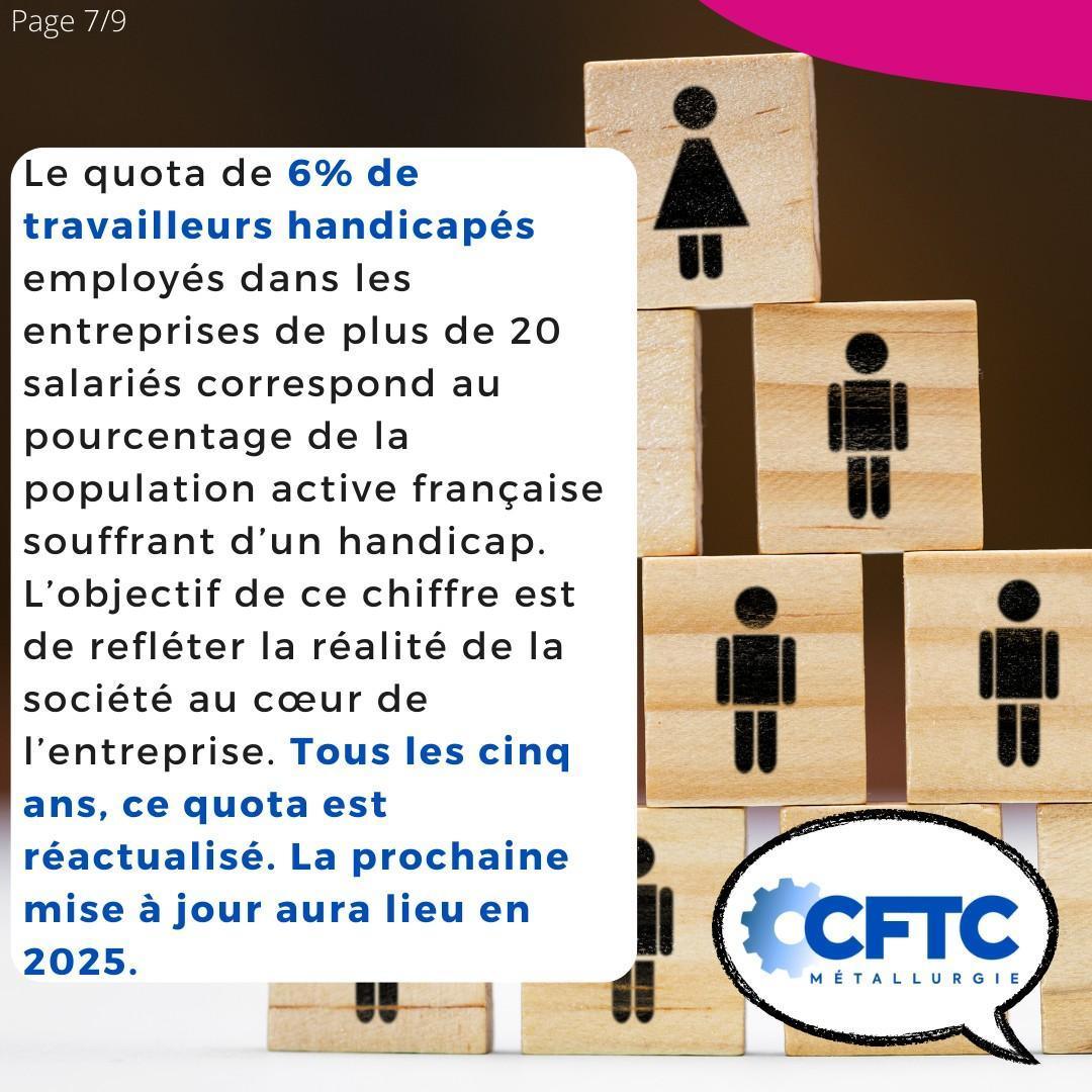 L'emploi des travailleurs handicapés L'emploi des travailleurs handicapés