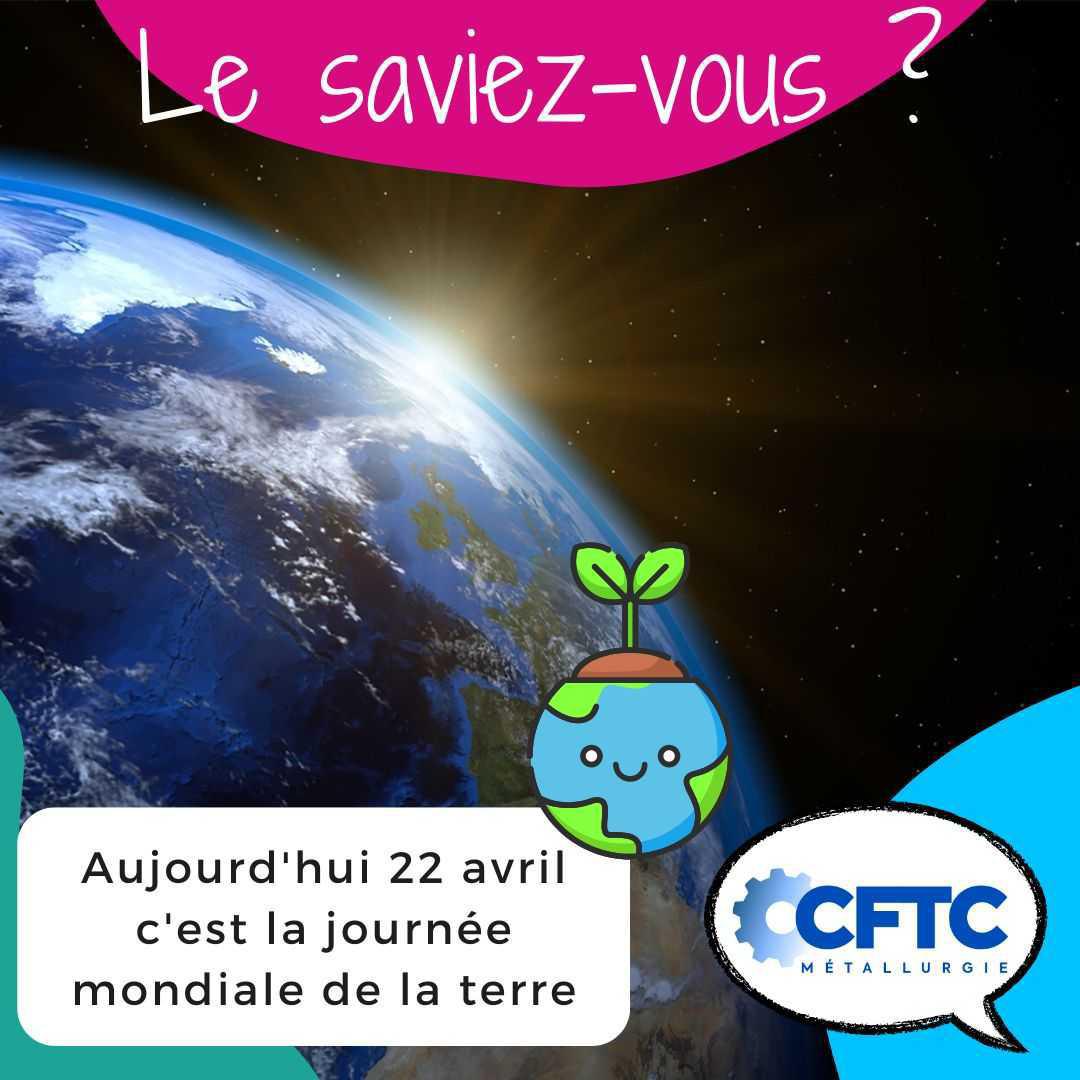 Le saviez-vous ? Journée de la terre