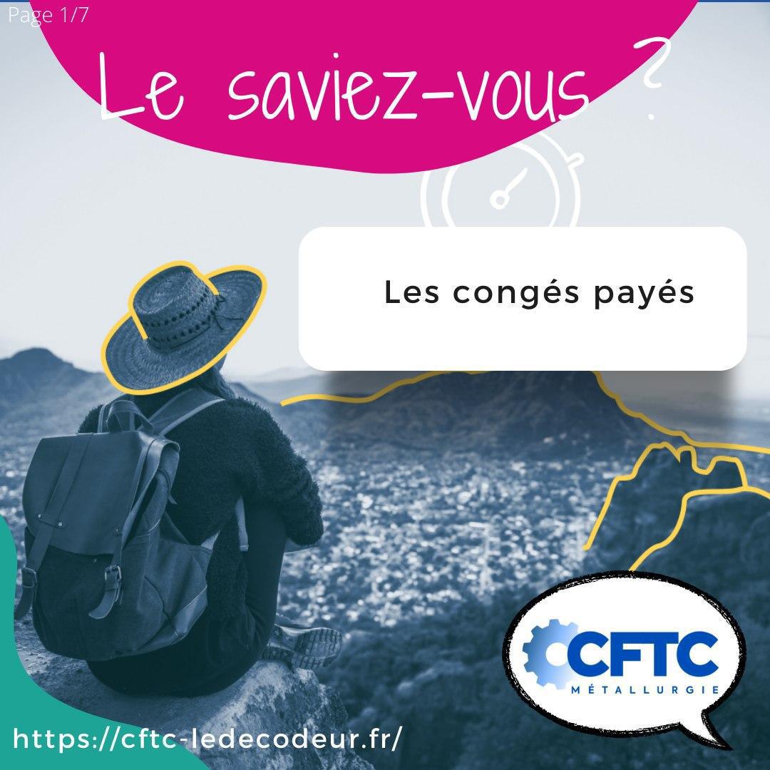 Les congés payés Les congés payés