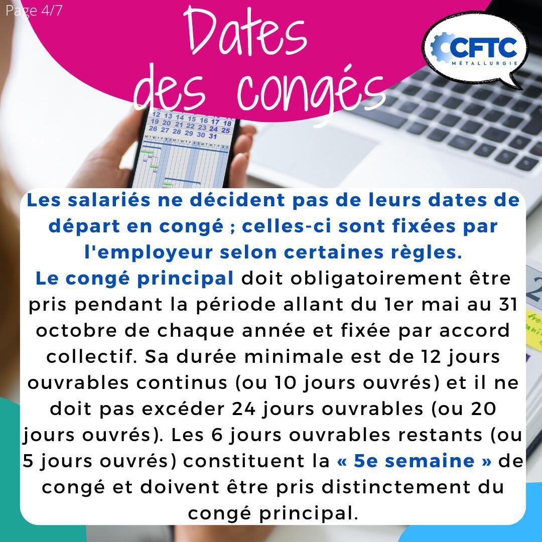 Les congés payés