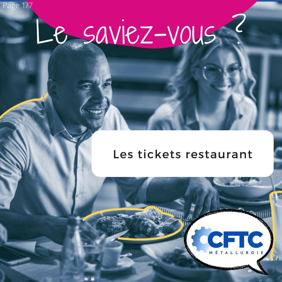 Les tickets restaurant Les tickets restaurant