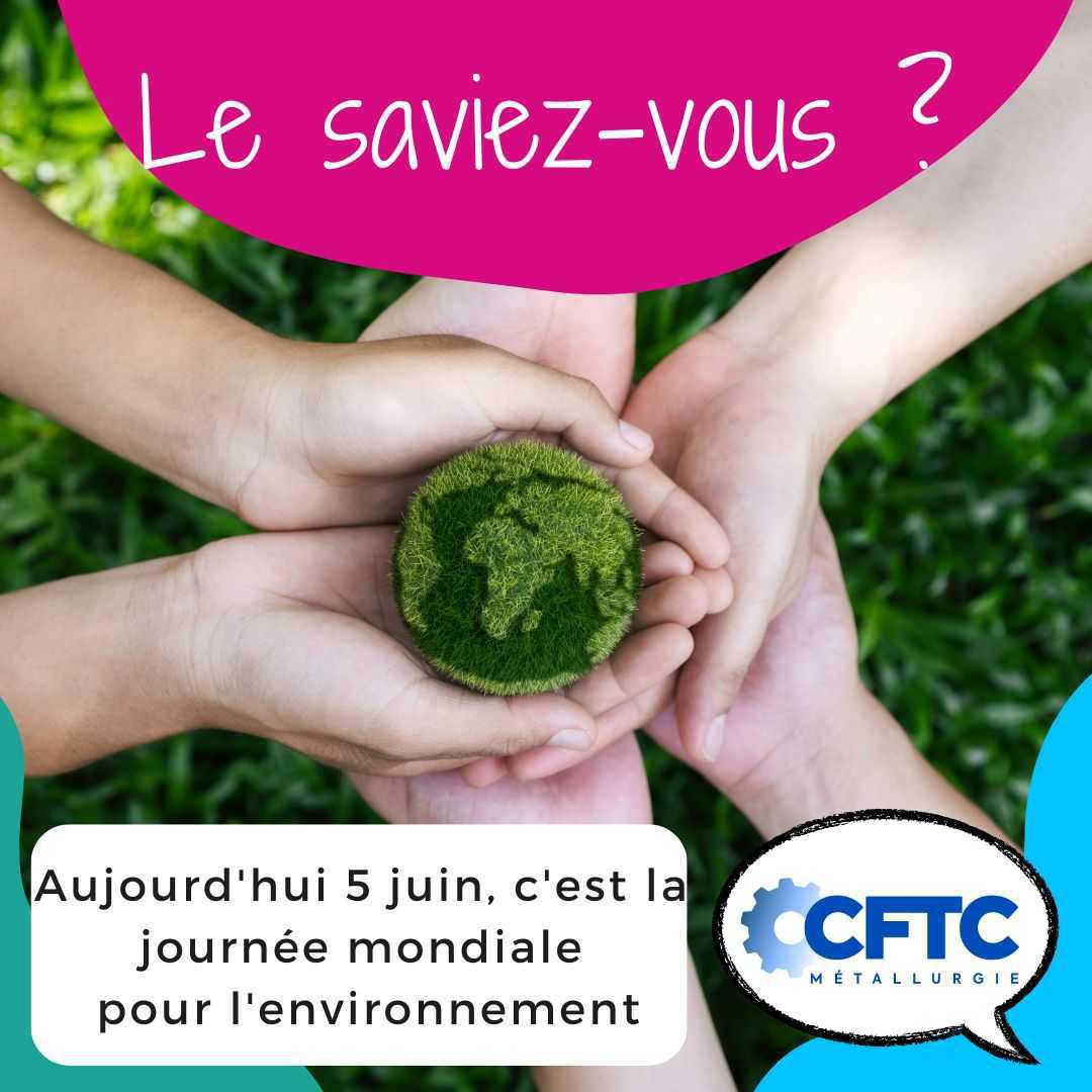 Journée mondiale pour l'environnement