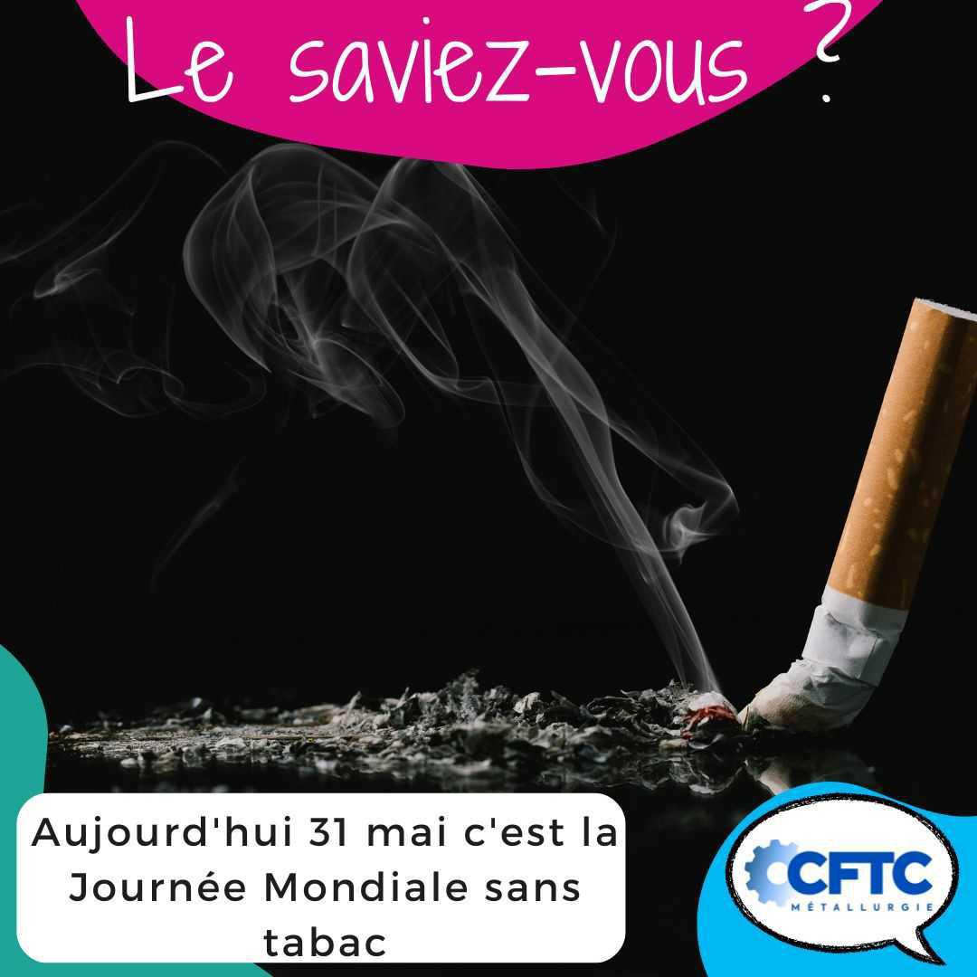 Journée mondiale sans tabac 🚭