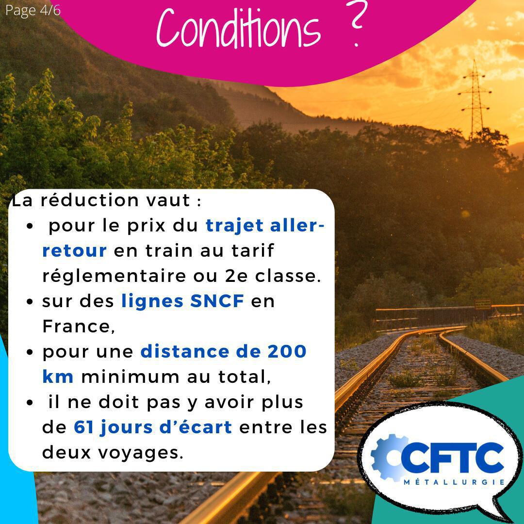 Le billet de congé annuel 🚂