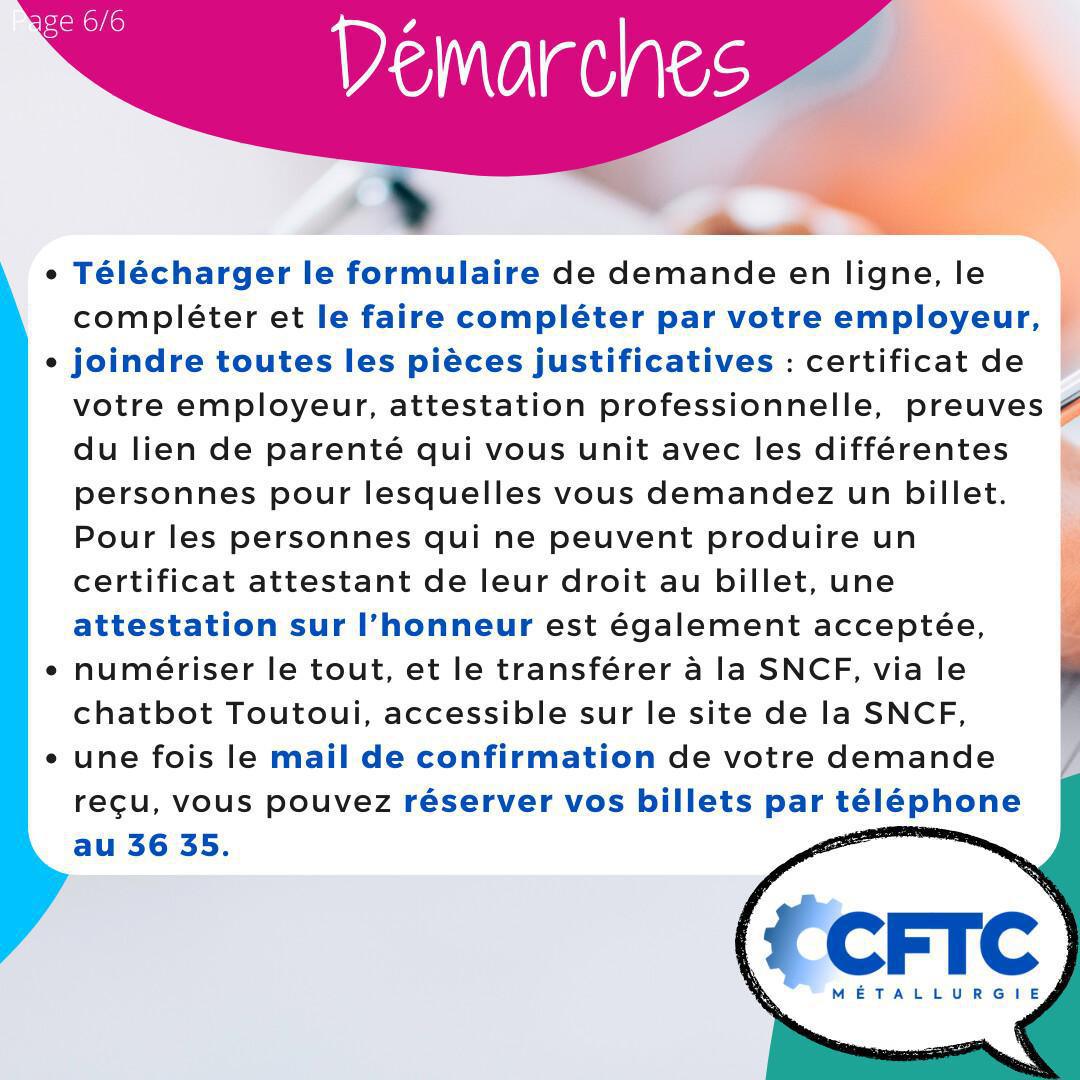 Le billet de congé annuel 🚂