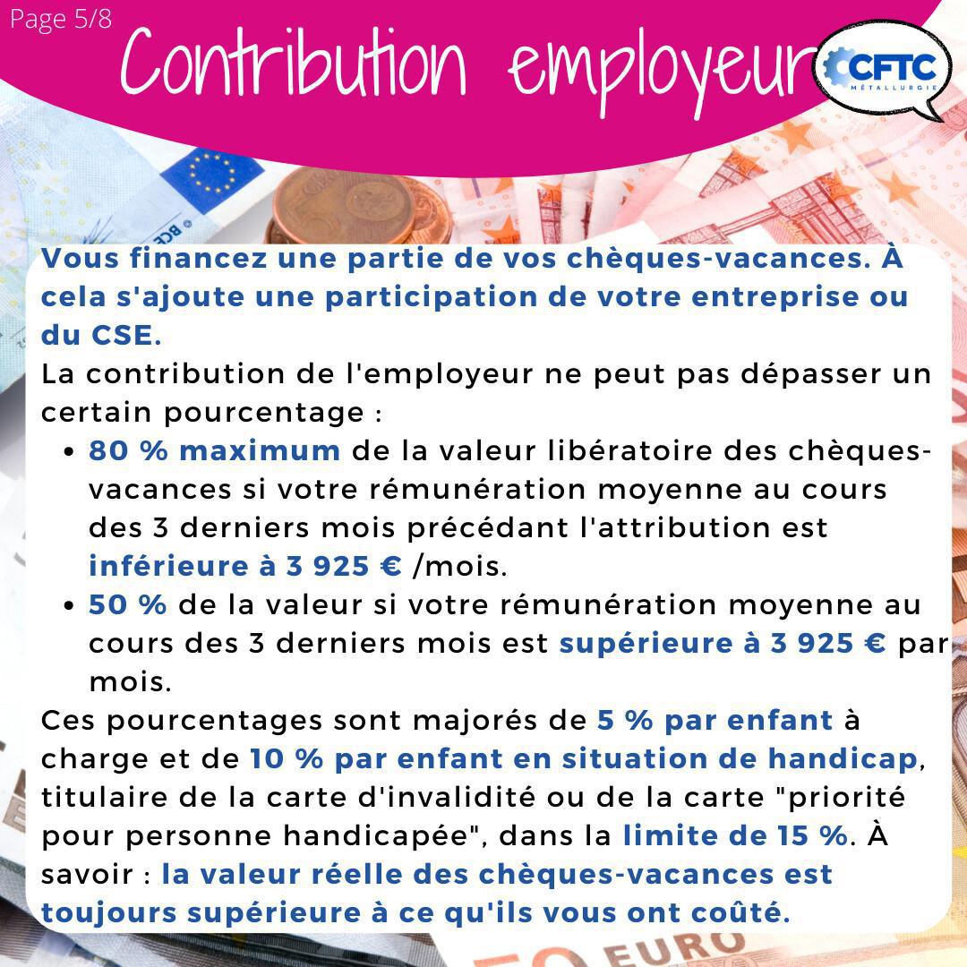 Le chèque vacances Le chèque vacances