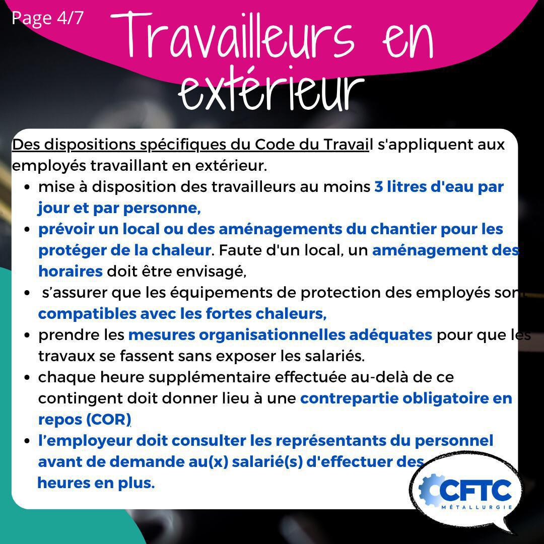 🌞🌡️🥵Canicule : quelles sont les obligations de l'employeur ?