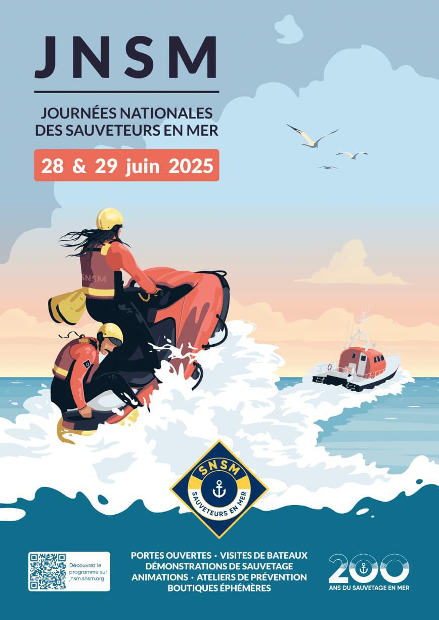 Journées nationales des sauveteurs en mer les 28 et 29 juin