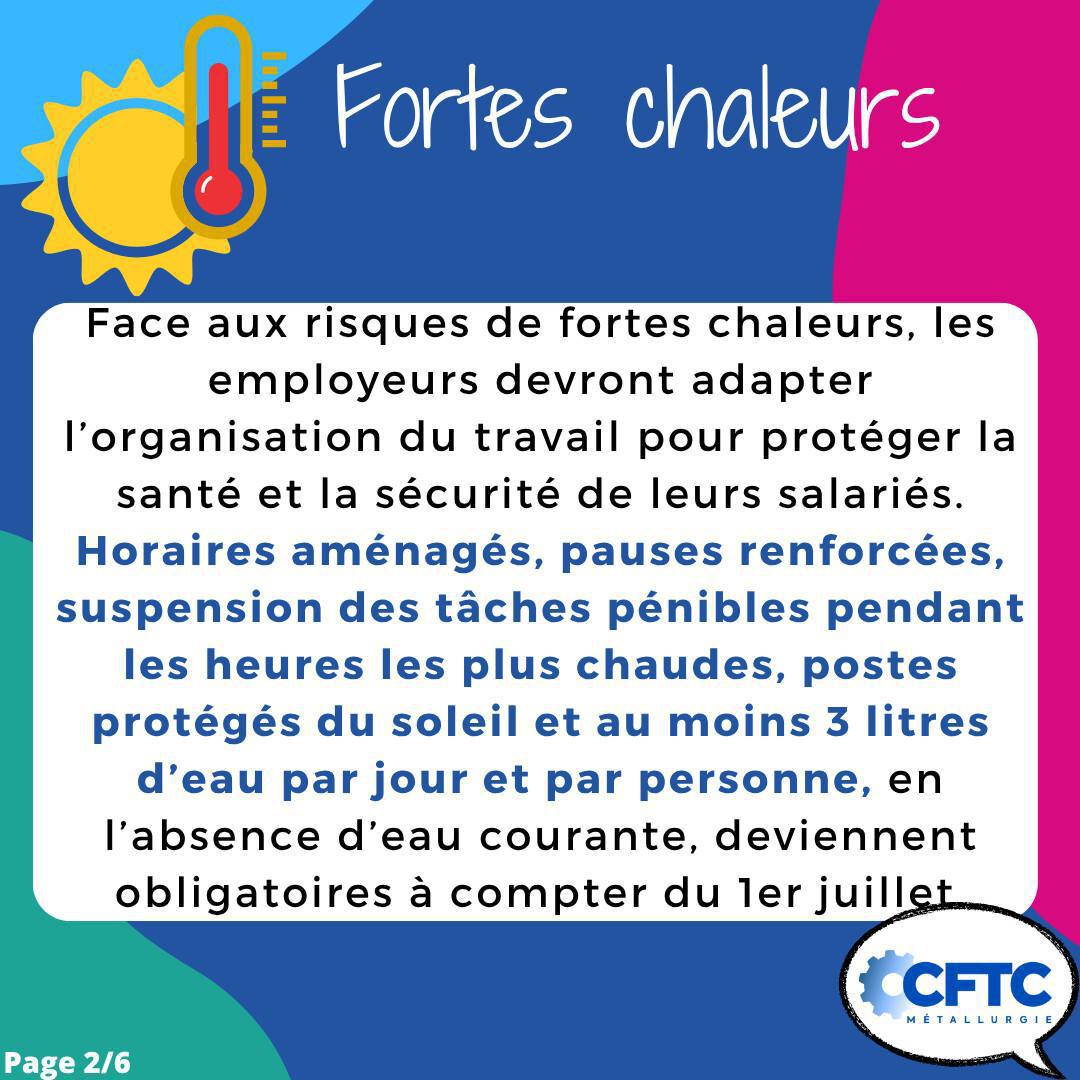 Les changements en juillet
