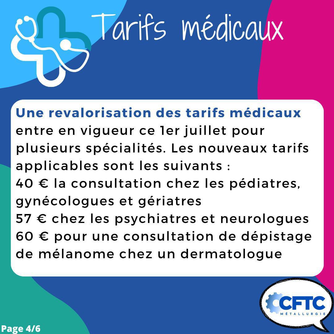 Les changements en juillet
