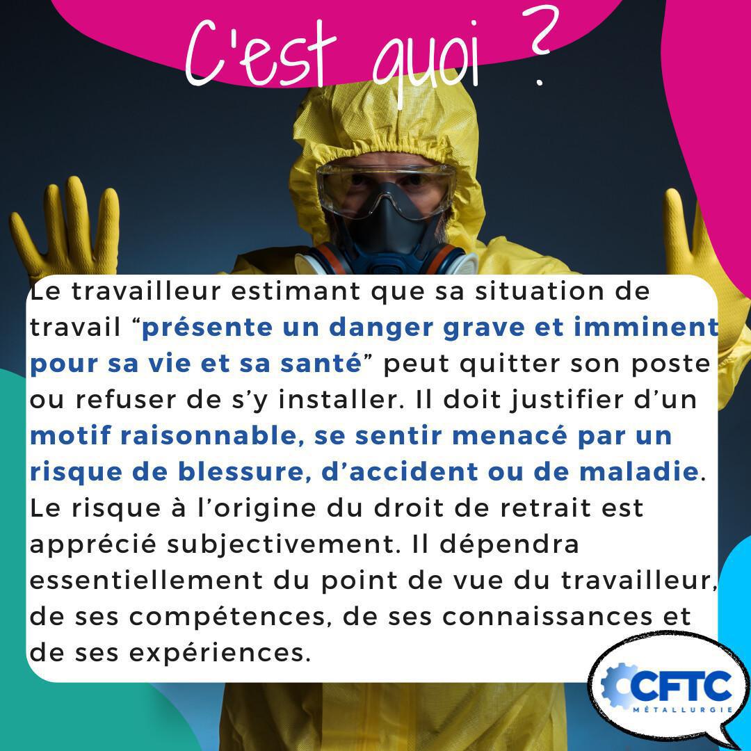 Le droit de retrait 🛑 Le droit de retrait 🛑