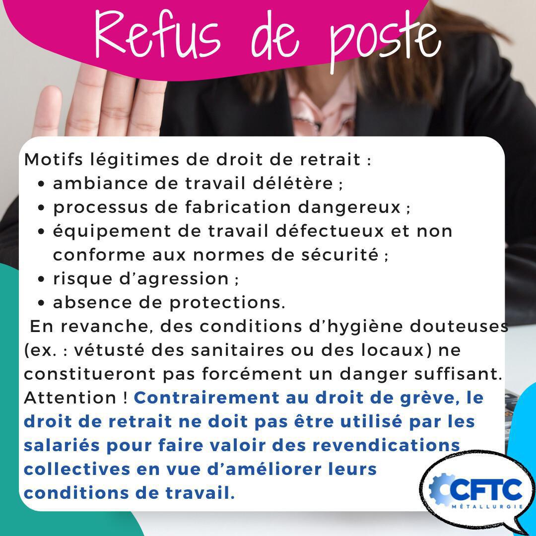 Le droit de retrait 🛑 Le droit de retrait 🛑