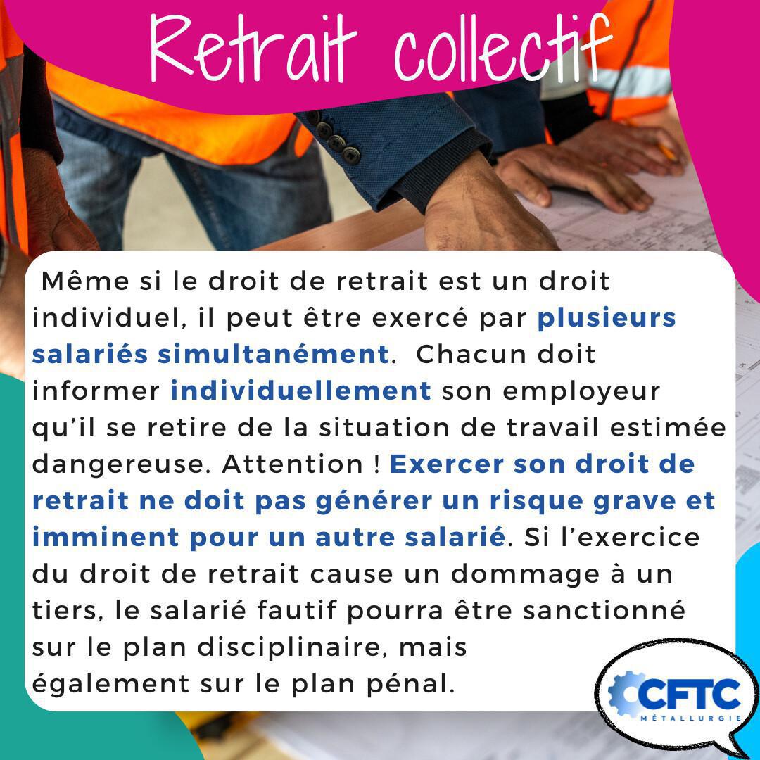 Le droit de retrait 🛑 Le droit de retrait 🛑