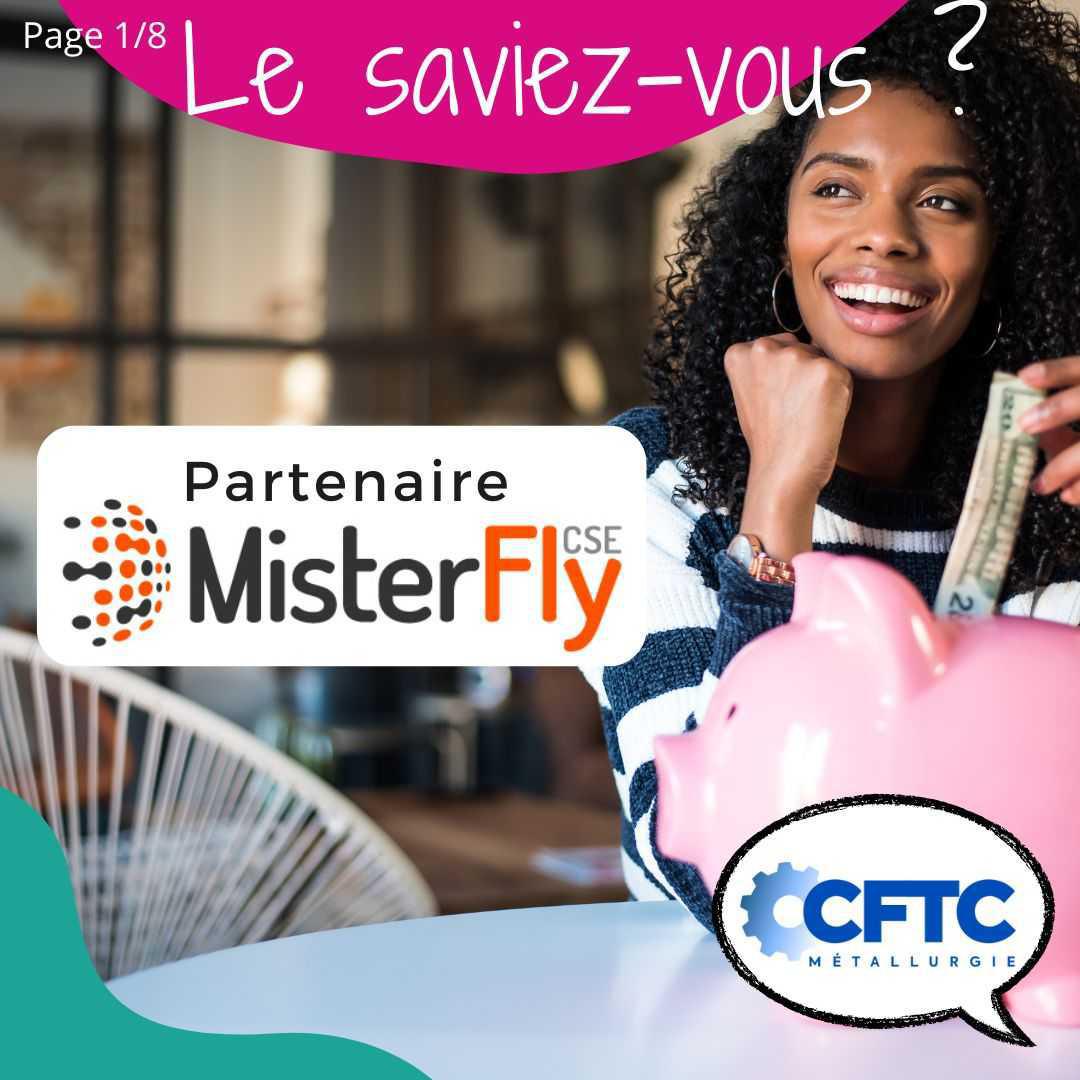 Partenaire voyage : MisterFly CSE