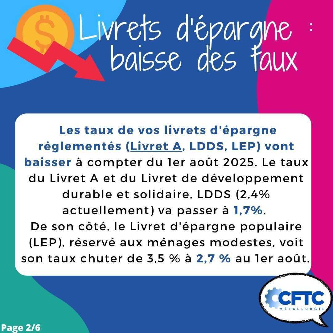 Les changements à venir en Août 2025