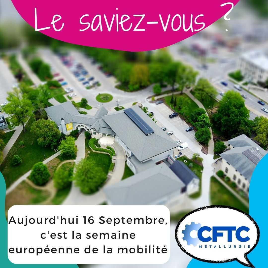 Semaine européenne de la mobilité 🚲🚆🚌
