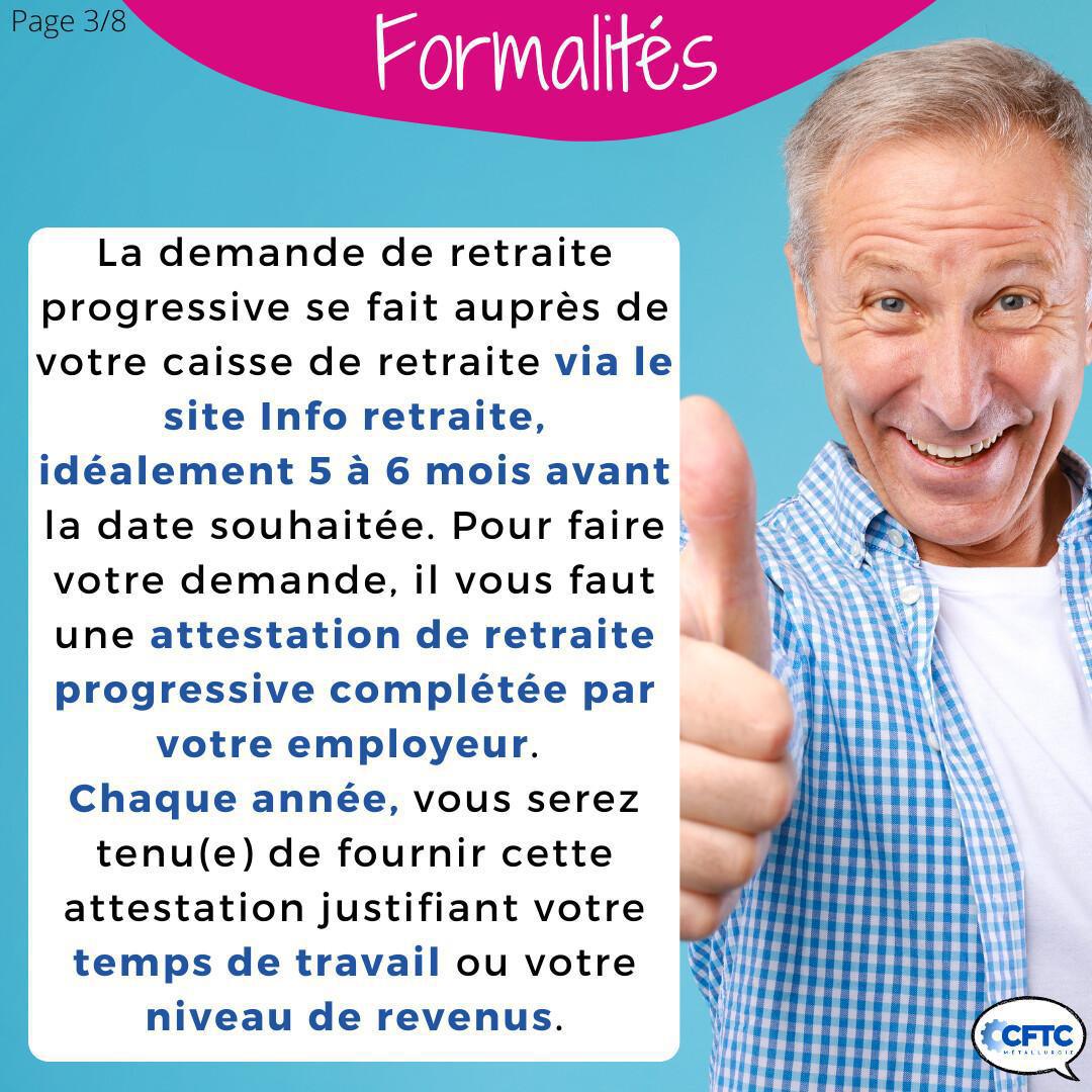 La retraite progressive
