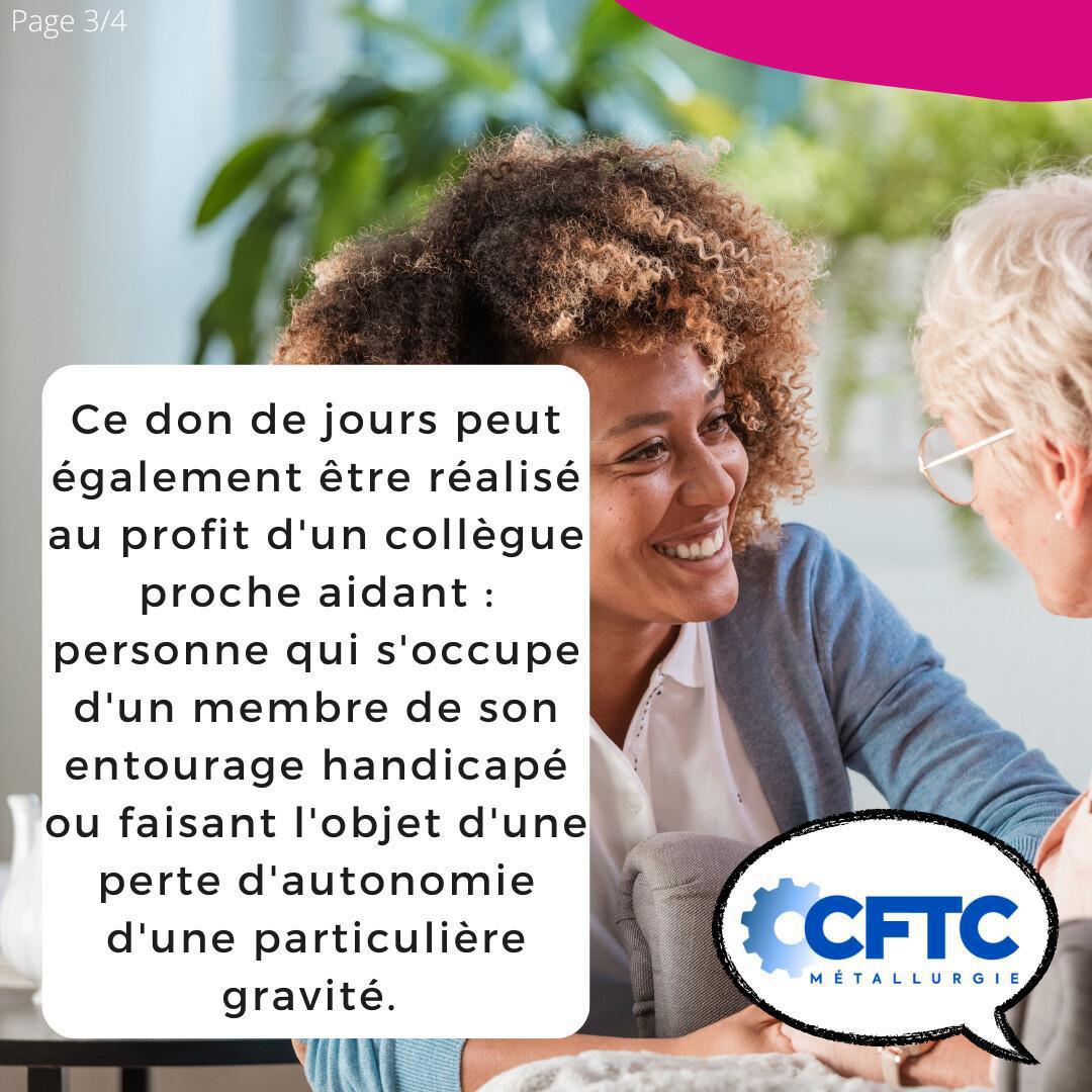 Le don de jours de congés
