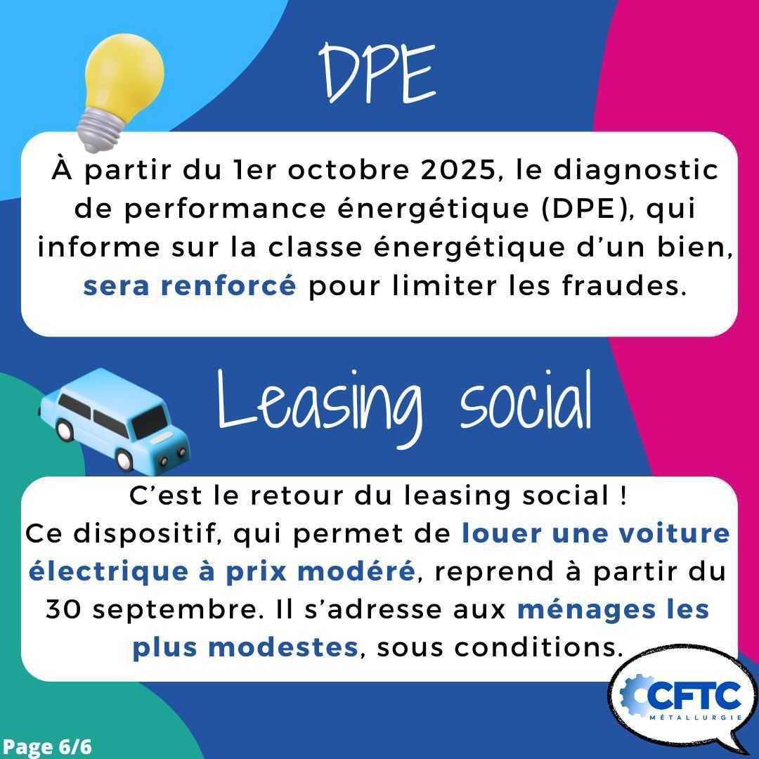 Ce qui change en octobre 2025