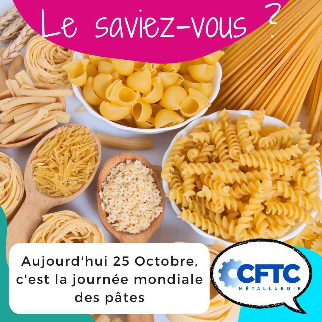 Journée mondiale des pâtes