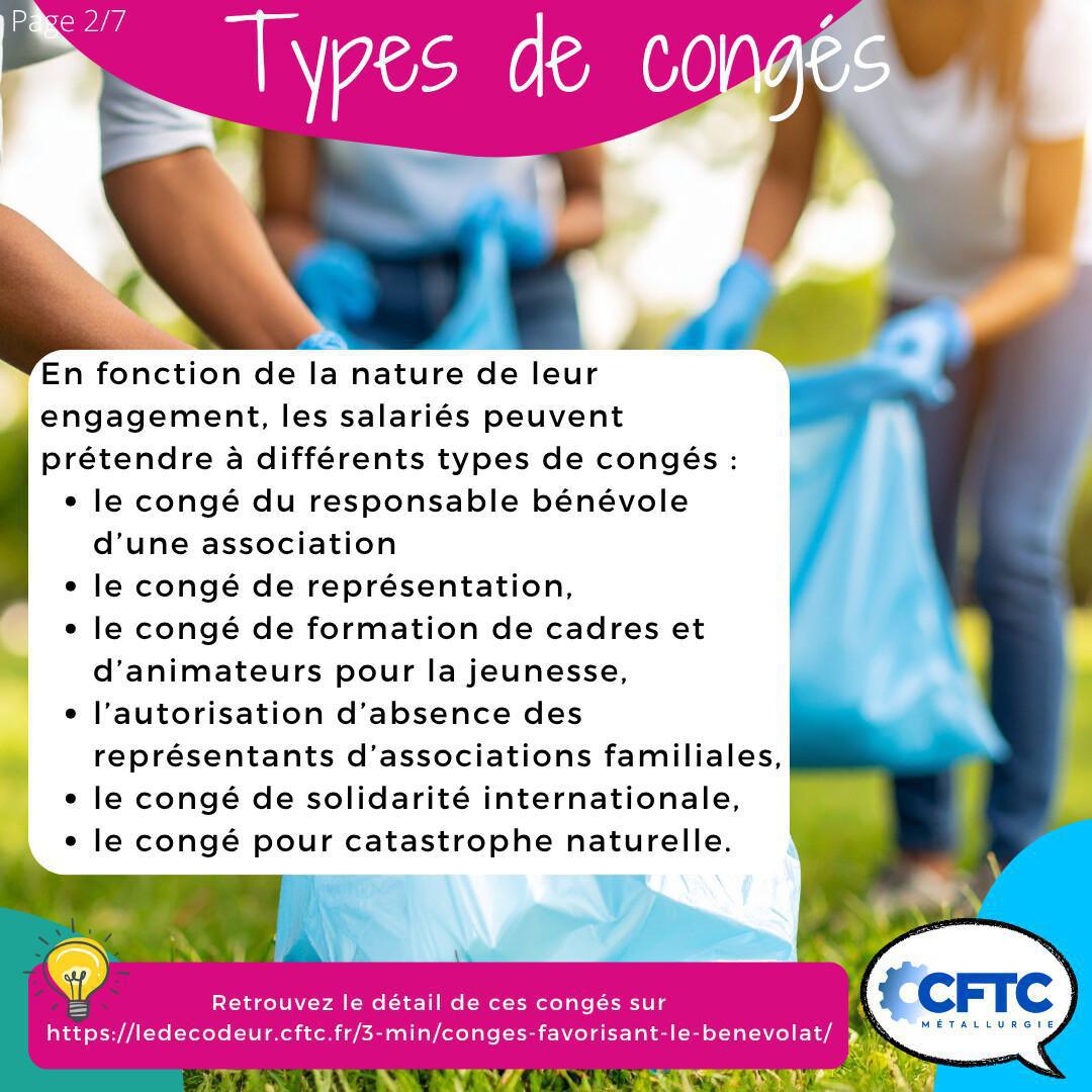 Le congé favorisant le bénévolat