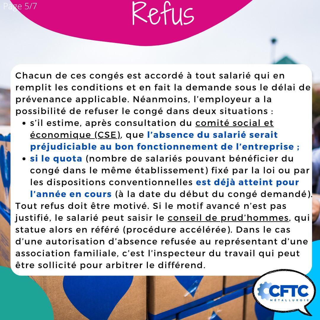 Le congé favorisant le bénévolat Le congé favorisant le bénévolat