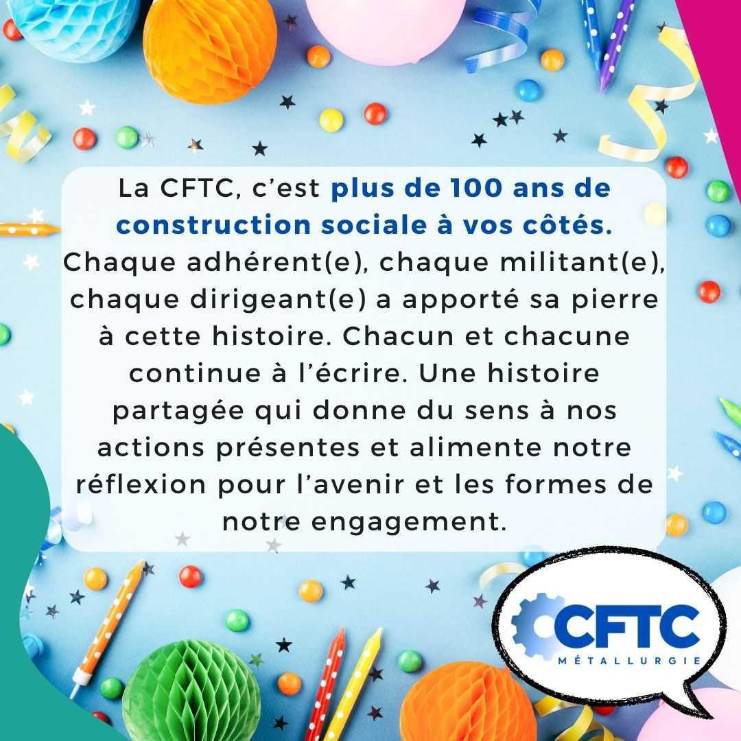 La CFTC a + de 100 ans ! 🎂