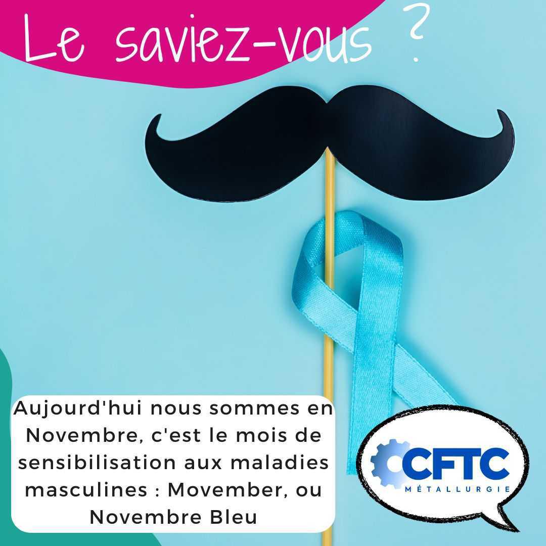 Novembre bleu : Movember