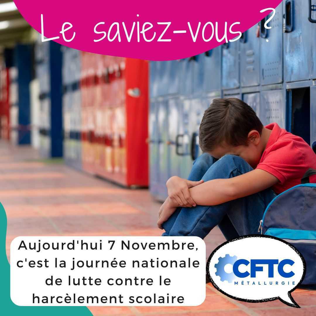 Journée contre le harcèlement scolaire